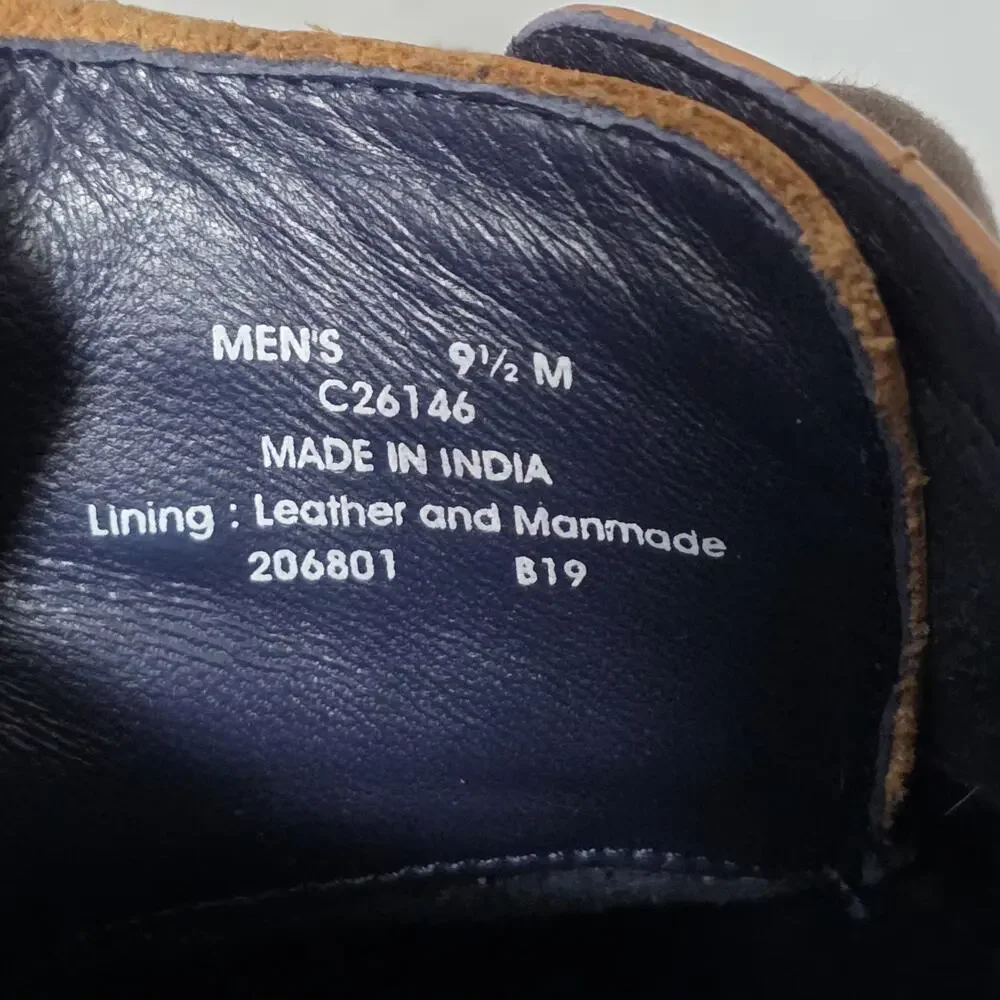 Cole Haan Williams Cap Toe Oxford Mens 9.5 M British Tan Leather Shoes C26146